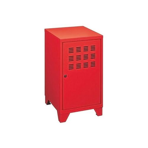 Pierre Henry - Caisson de rangement porte collégien Rouge