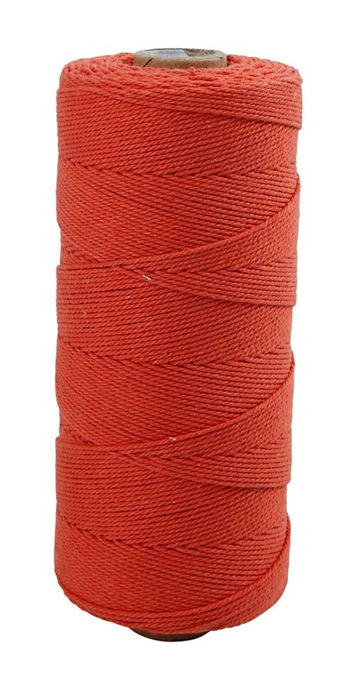 Creotime cordon de coton 315 m orange