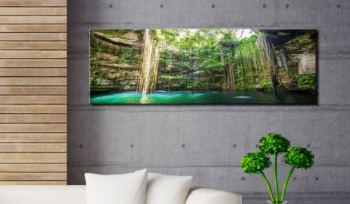 Tableau - Tesoro della natura nascosto .Taille : 135x45