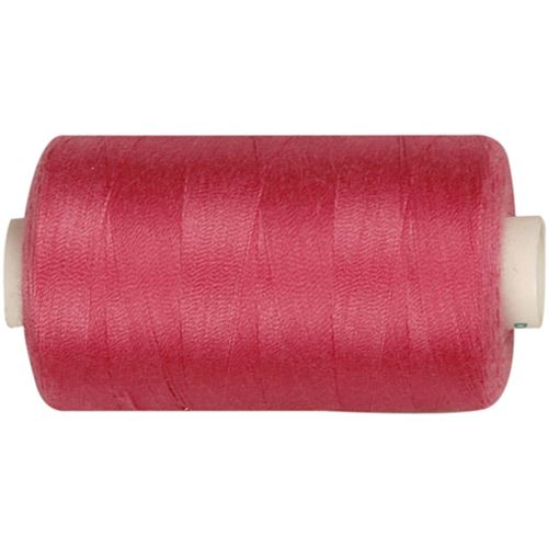 Creotime fil à coudre polyester rose 1000 mètres
