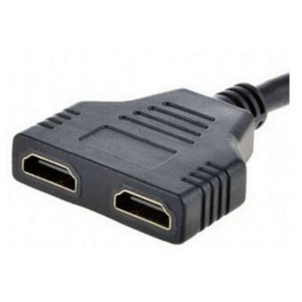 Adaptateur HDMI vers Double HDMI GEMBIRD DSP-2PH4-04 Noir - Câbles vidéo -  Achat & prix