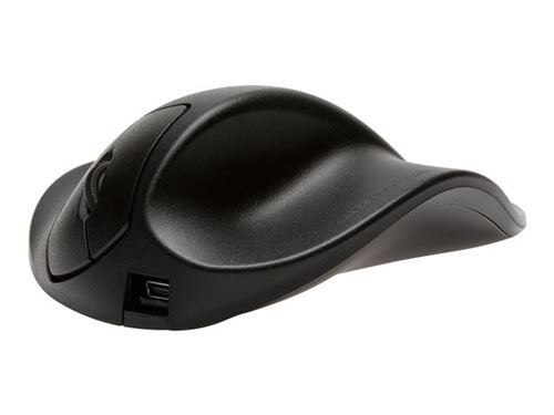 HandShoe Hippus - Souris sans fil, couleur noir noir black - black Large-Rechts-Wireless