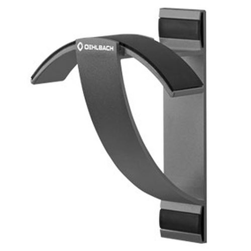 Oehlbach 35410 En Aluminium Style W1 Support Mural Pour Casque Anthracite