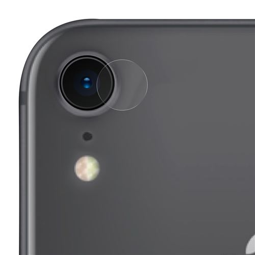 Avizar Verre Protège Caméra pour iPhone XR Verre Trempé 9H Anti-trace Benks Transparent