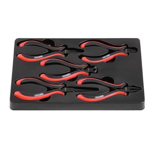 Ks Tools Jeu De Pinces Électroniques, 5 Pièces,125 – 150 Mm