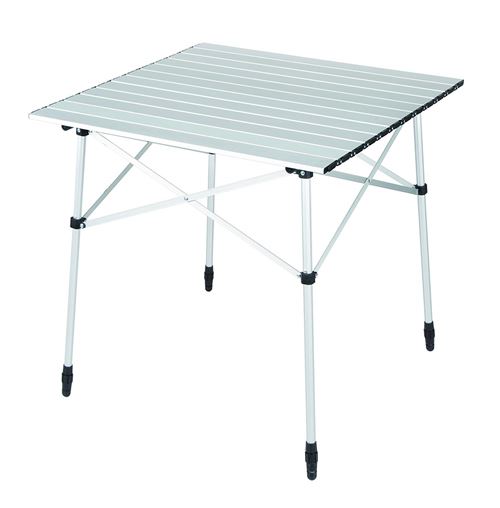 High Peak Sevilla Table de camping alu pliable argent