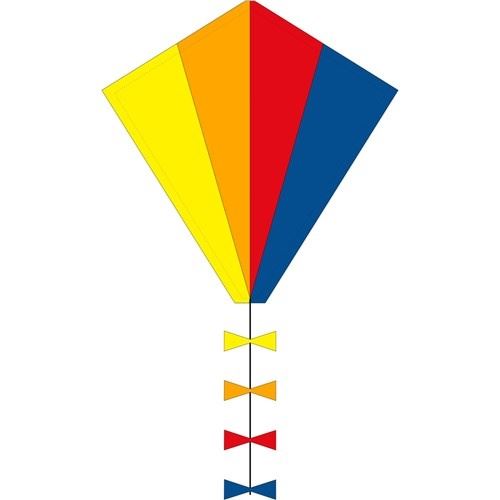 Invento cerf-volant monofil Eddy Spectrum 45 x 50 cm
