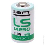 Pile lithium LS14250 1/2AA 3.6V 1.2Ah - Saft