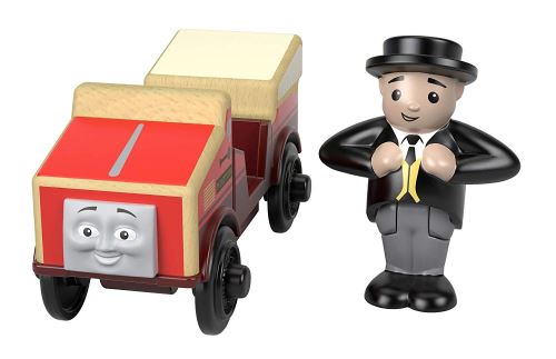 Thomas et ses amis locomotive en bois Winston, jouet pour enfant 2 ans et plus, FHM21
