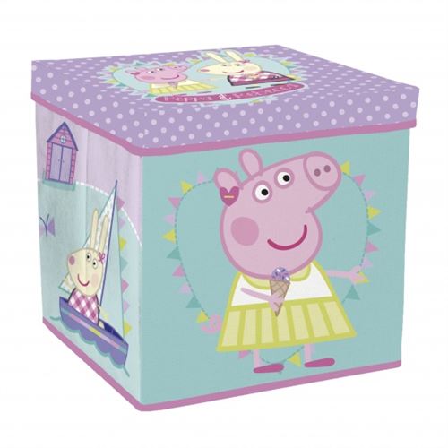 Arditex Peppa Pig panier/tabouret de rangement 30 x 30 x 30 x 30 x 30 x 30 cm vert