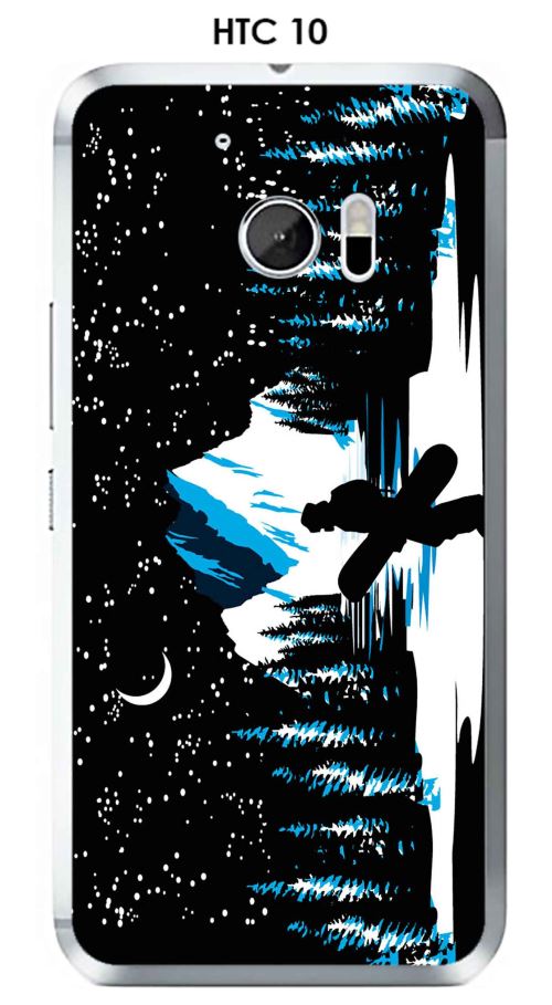 Coque HTC 10 design surf-neige