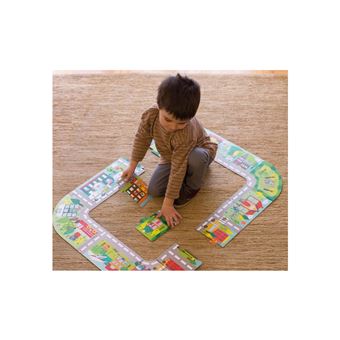 Puzzle 20 pièces Apli Kids Circuit La Ville
