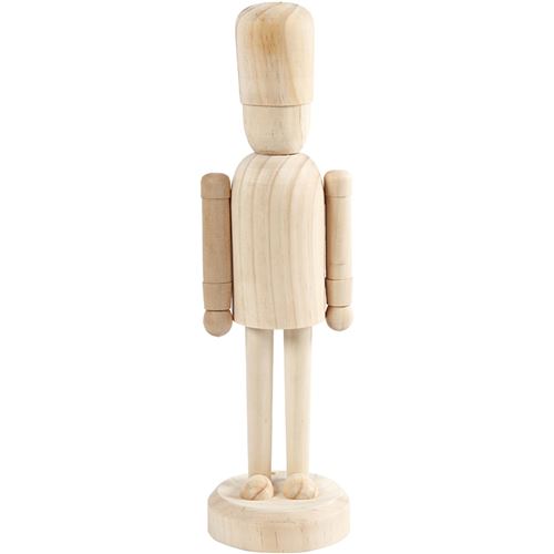 Creotime figurine en bois Chapeau 45 cm chacun