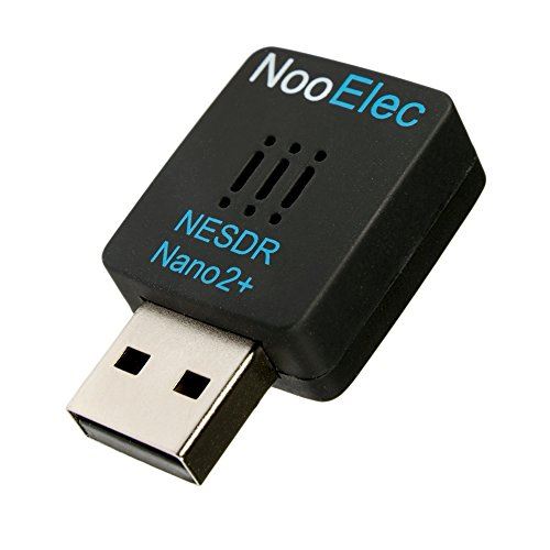 NooElec NESDR Nano 2+ Minuscule Noir RTL-SDR USB Set (RTL2832U + R820T2) avec Ultra faible Phase Bruit 0,5PPM TCXO, MCX Antenne et T