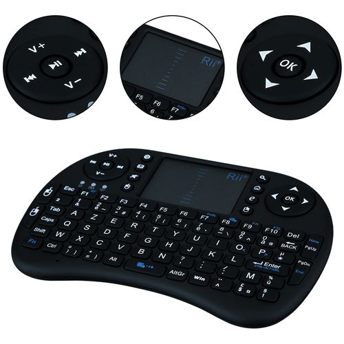 Clavier sans fil, mini clavier silencieux, clavier BT à batterie lithium  rechargeable pour tablette téléphone - Temu Canada