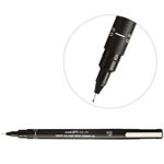 Stylo Feutre Pointe Fine 0,5 Mm - Encre Noire - Avec Bague - Référence RY231804N