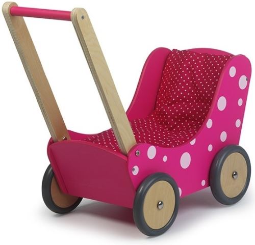 Simply for Kids Doll Carriage points roses 60x32x55 cm