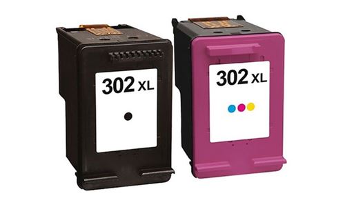 Pack 2 cartouches d'encre n° 302 xl noir et couleur grande capacité pour  imprimante hp envy 4521 - La Poste