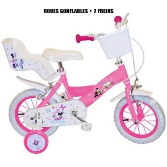 Velo Officiel Minnie 12 Pouces Disney Enfant Fille Autre Jeu De Plein Air Achat Prix Fnac