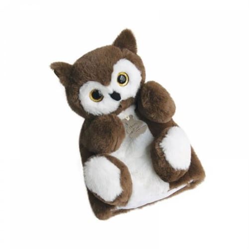 Douce marionnette chouette - histoire d'ours
