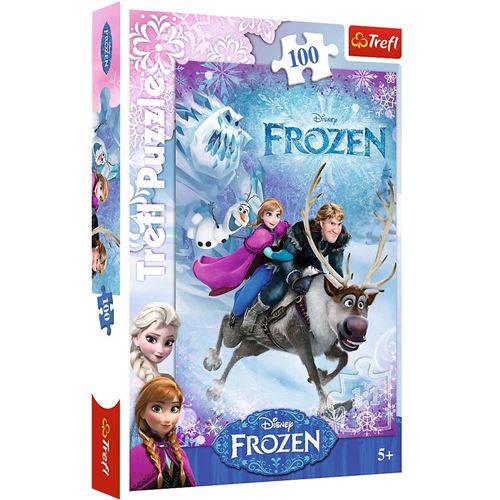Puzzle La Reine des Neiges 100 Pieces - Puzzle 5 ans et + Frozen