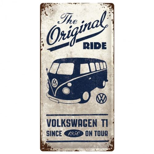 Grande plaque métallique Volkswagen