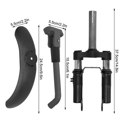 14€08 sur Ensemble de garde-boue pour trottinette électrique Xiaomi M365  pro - Accessoire trottinette électrique - Achat & prix