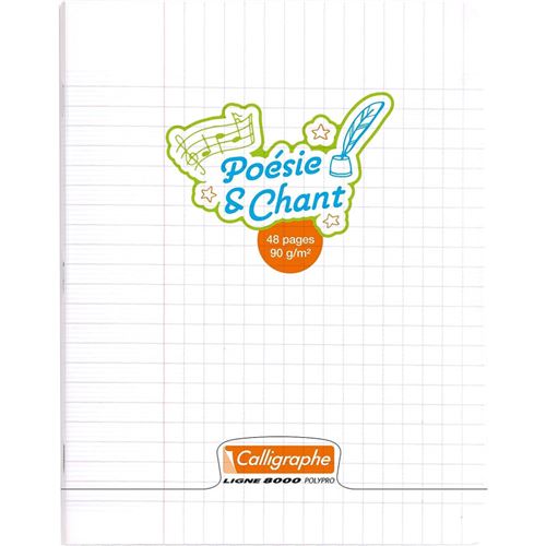 CALIGRAF CAH POESIE 17X22 48P SEY+UNI