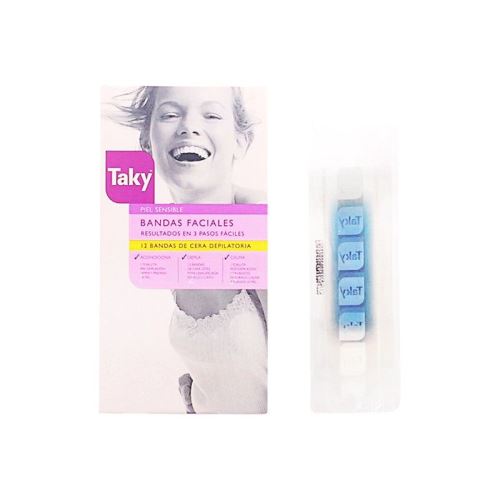 Bandes Épilatoires Corporelles Taky (12 pcs)