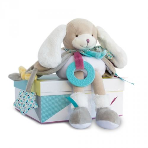 Pantin d'activités chien toopi - doudou et compagnie