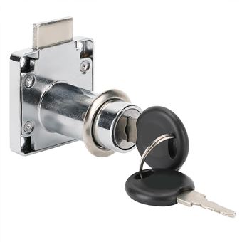 15 Sur Serrure De Tiroir De Bureau De Porte D Armoire Avec Cles 3pcs Accessoires Pour Portes Et Loquets Achat Prix Fnac