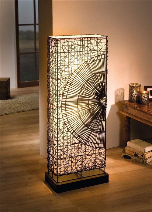Frank Flechtware 334787 Sonne Lampe sur pied