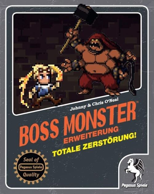 Pegasus Spiele 17562G Boss Monster Extension - Détruit Totale - Version Allemande