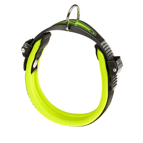 Comparer les prix de Ferplast Collier Ergonomique pour Chiens ERGOFLUO C15/33 avec Rembourrage et Fermeture à Micro-régulation