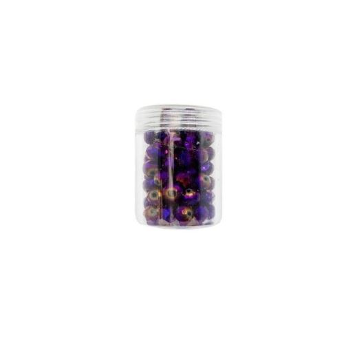 Panduro perles a facettes ø 8 mm - lilas 800282