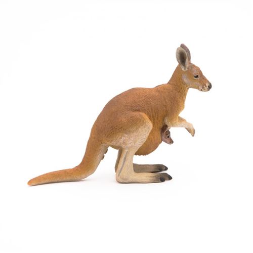 Kangourou et son bébé PAPO figurine