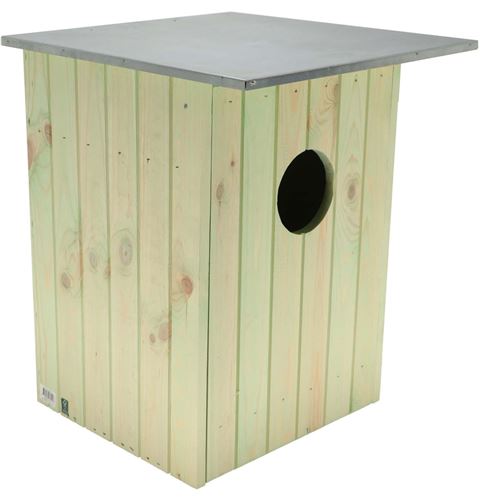 Esschert Design Nichoir pour hulotte 47,5 x 47,5 x 59,7 cm