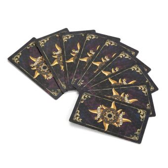 17€81 sur 78 cartes Cavalier, Cartes Vintage de Tarot Wind Future jeu de  cartes qui raconte avec une boîte colorée pour voyager - Accessoire poupée  - Achat & prix
