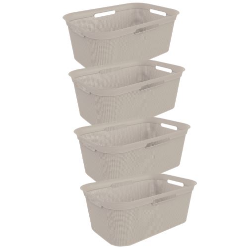 ROTHO Panier à linge BRISEN 41 l cappuccino