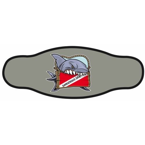 Sangle De Masque Neoprene Double Velcro Dangerous Dive Best Divers