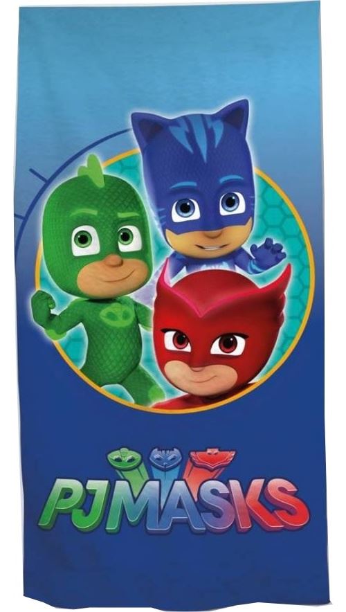 Disney PJ masques serviette 70 x 140 cm bleu