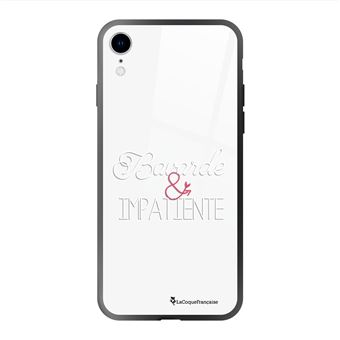 -8€98 sur Coque pour iPhone Xr soft touch noir effet ...