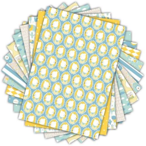 48 feuilles à scrapbooking Léonard - A4