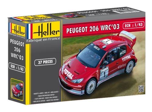 HELLER - Peugeot 206 wrc '03