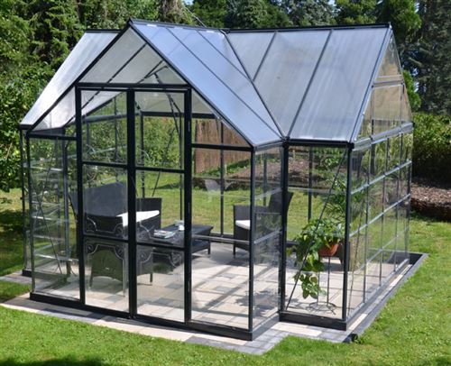 Palram - Serre de jardin 10.1m² gris 702422
