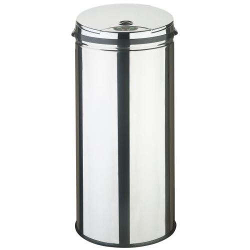 Frandis poubelle automatique sensor 42 l ronde inox p355612