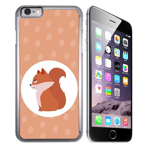 Coque pour iPhone 6 Plus et iPhone 6S Plus renard roux