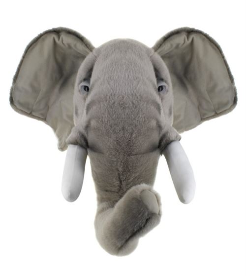 Trophée peluche éléphant clair George Wild and Soft