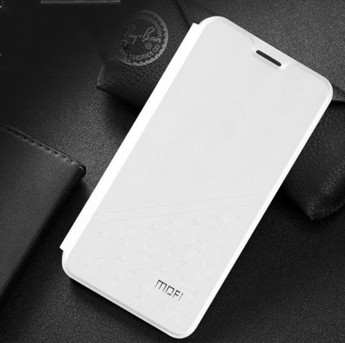 Asus Zenfone 4 (ZC550TL) Housse Etui Cuir PU Horizontal Blanc ALS51193
