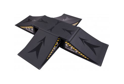 Hudora - Rampe De Skateboard - Noir
